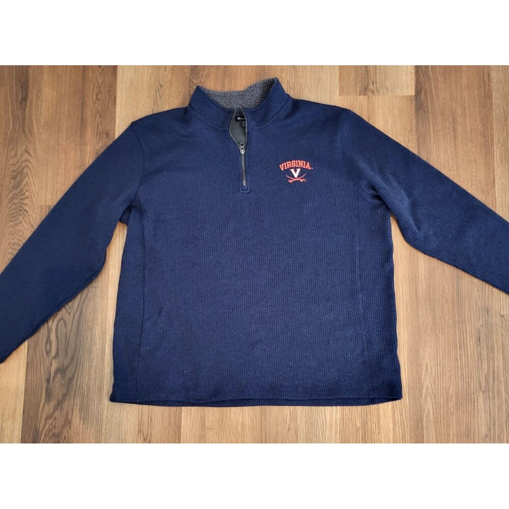 Champion Elite University of Virginia Cavaliers UVA 1/4 Zip Pullover Men's XXL